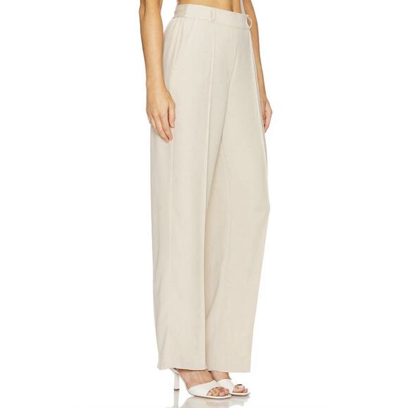 Spanx Carefree Crepe Trouser Pants Sz S Tahini Tan Career Work Office Capsule - Picture 2 of 14